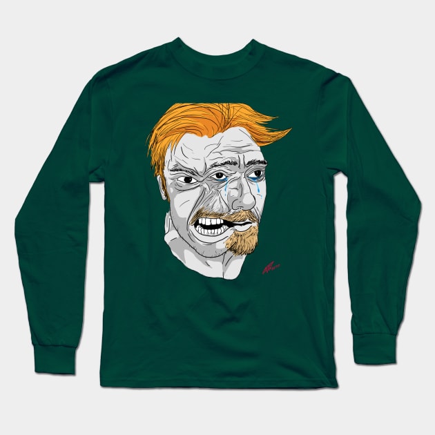 Sorrow and Rage Long Sleeve T-Shirt by Corey Has Issues